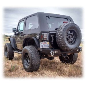 Jeep Wrangler JK Hardtop - TURN Offroad - Fastback 2-Piece - White - `07-`18